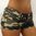 B CUTE hotpants heisse stylische trendy Jeans ARMY Camouflage STYLE panty hose