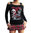 Cooles Fetziges Punky PARTY Shirt Totenkopf Schulterfrei gothic