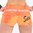 Hotpants SEXY Knack Po Beach Party orange Pants Panty low waist Urlaub xs- xxl