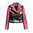 Hot Fashion Kunstleder Jacke Pink Crazy Limited S Star Jacket Pink
