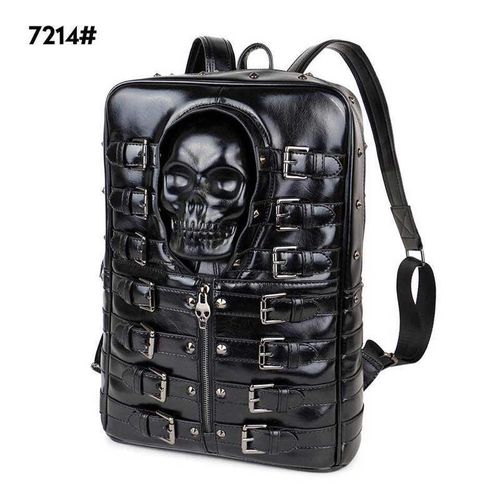 Skull Bag 3 D Totenkopf Tasche Unisex limited Rucksack XL Gothic Fantasy