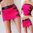 Pink Top / Mini Rock Wetlook Marke SM-Design Sexy skirt jupe S M L XL