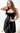 Set 2 Teile weisse kurze Bolero Bluse schwarzes Kleid elegant Dress 32 34 36