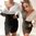 Etui Kleid Spitzen Bluse Kostüm Dress Business elegant 32 34 36