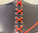 Taillengürtel glänzend schwarz rote Schnürung Damen Gürtel Lack